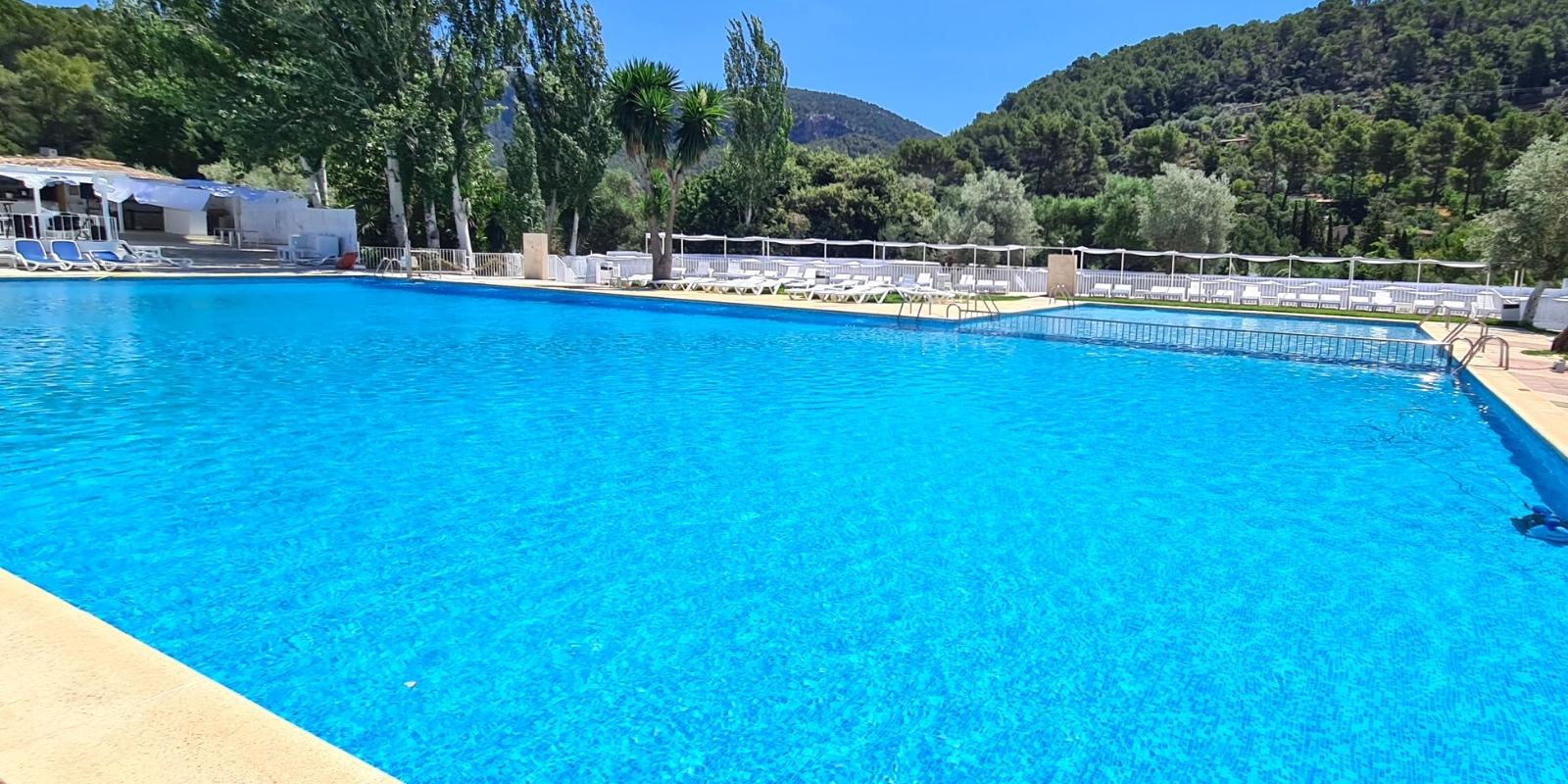 Pool club from above